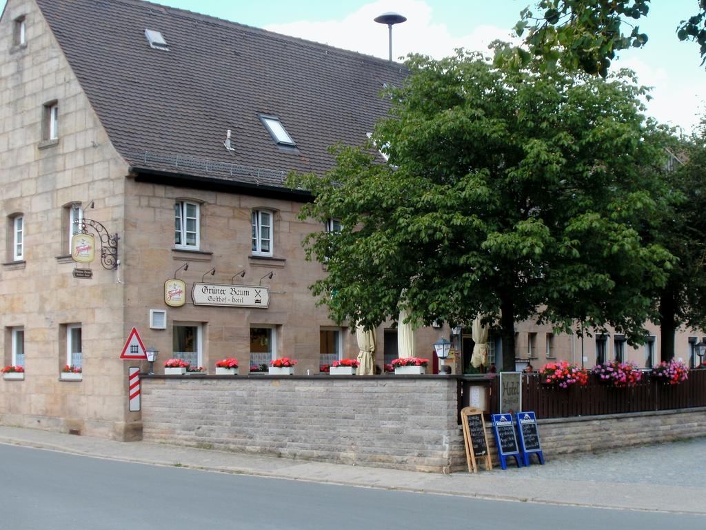 Gasthof Landhotel Gruner Baum Cadolzburg Luaran gambar