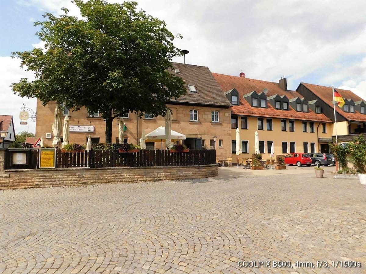 Gasthof Landhotel Gruner Baum Cadolzburg Luaran gambar